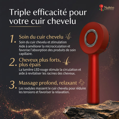 Masseur de cuir chevelu Nuitéo